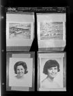 Thunderstorm damage; Engagement re-photos (4 Negatives), June 1-2, 1964 [Sleeve 6, Folder b, Box 33]